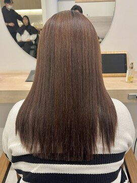 ノエル(NoeL) 艶カラーで柔らかブラウンヘア【來海亮兵】