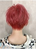 ホワイトグレージュデジタルパーマチェリーブラウン鶴ヶ峰NH63