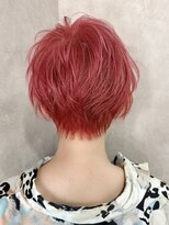 エンクス(enx)&nbsp;ホワイトグレージュデジタルパーマチェリーブラウン鶴ヶ峰NH63