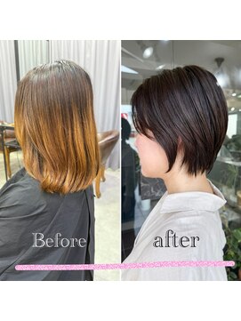 カノア(canoa) イメチェン★収まりショート