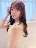 髪質改善縮毛矯正レイヤーカット顔周り前髪韓国ミニウルフ/大宮
