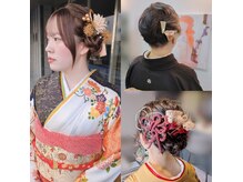 訪問美容アーク 大島(ark)の雰囲気（和装、洋装、推し活ヘア、どんなヘアセットもお任せ下さい♪）