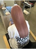 ペールピンク/髪質改善トリートメント