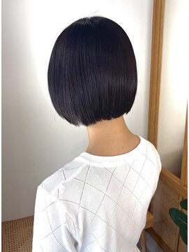 ノック(knock) つるんと丸みボブ◎