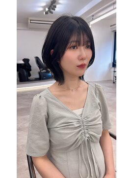 メルバイグラフ 梅田(mel by GRAFF) 【ミニボブ】ナチュラルボブ/ストレートボブ/ショートボブ