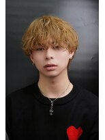 メンズサロン ゴールド 名古屋(GOALD)&nbsp;ラウンドマッシュ/シャドウパーマ
