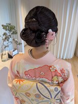 ケファ(Kepa)&nbsp;和装ヘア 訪問着ヘア 着物ヘア