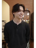 チャプター 問屋町(chapter) 曲がる縮毛矯正ニュアンスパーマセンターパート眉毛カット