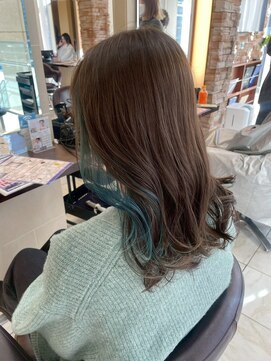 ルページ 千葉(lpage) 髪質改善/顔周りレイヤーカット/グレージュ[千葉/千葉駅]