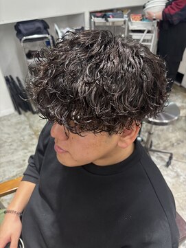 波巻きスパイラルパーマ