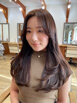 ジル フラン 吉田店(JILL franc)&nbsp;ナチュラルブラウンレイヤーカット7/9くびれヘア