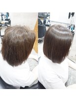 ヘアテリア リュウ 大塚(hair teria ryu) 縮毛矯正/髪質改善縮毛矯正/前髪縮毛矯正/表面ハーフ矯正