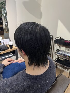リアン 仙台(LIAN) メンズストレート×ウルフカット