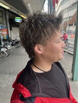 アヴァンス 難波店(AVANCE.)&nbsp;【松元担当】メッシュ×ツイスト×アップバング