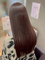 ジ エクト リアン 箕面店(The Ect Lien)&nbsp;似合わせカット◆切りっぱなしボブ×透明感カラー