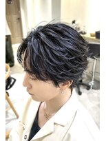 アイトーキョープラスシー 横浜(AI TOKYO+Sea)&nbsp;MEN’S横浜/センターパート/フェザーパーマ/毛流れパーマ/高島町