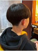 メンズカット 学生カット 刈り上げ マッシュヘア 髪質改善 10代