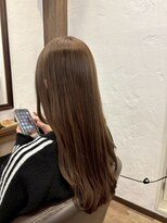 アミリー ひたち野うしく店(Amily)&nbsp;ハイライトバレイヤージュダブルカラーケアブリーチ20代30代