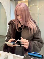 ジーナ メゾン 札幌(Zina Maison) 髪質改善*ピンクカラー*韓国風*顔周り*Zina Maison札幌