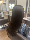 《TOPHAIR 玉島店/ もも》ロング×ストレートパーマ