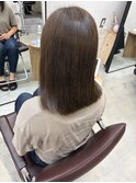 ダークパープル/ナチュラルショート/夏のヘアアレンジ/木更津