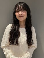 テント(tent.)&nbsp;ロングパーマニュアンスパーマデジタルパーマ黒髪レイヤー