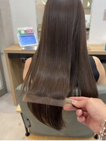 カイノ イオンモール橿原店(KAINO) ダークブラウン♪さらつやストレートロング