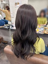 ヘアメイク アージュ(hair make age)&nbsp;顔周りレイヤーロング