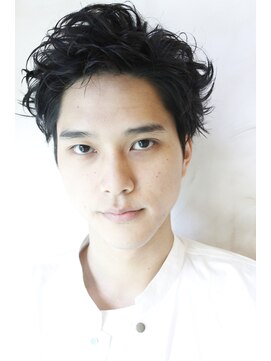 ブーケ(BOUQUET) ツーブロック　アップバング　セミウェット　ビジカジ