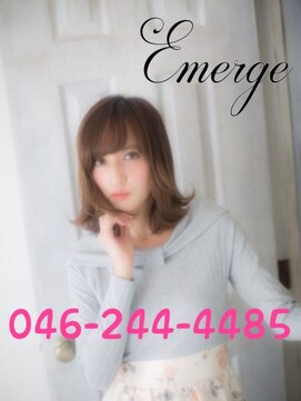 エマージュ 海老名店(Emerge) 休日☆脱力ボブスタイル[海老名]