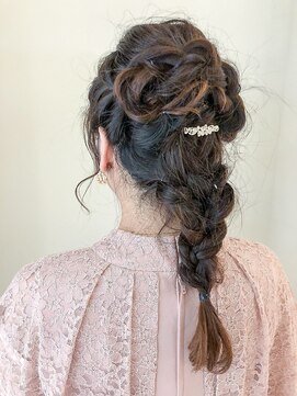 ネオリーブカップ 町田店(Neolive capu) 編みおろしアレンジ！