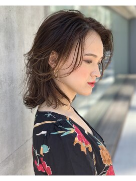 ピークアブー アヴェダ ギンザシックス(PEEK-A-BOO AVEDA GINZASIX) 【PEEK-A-BOO】ふんわりミディアム 柴田皓平 【銀座】