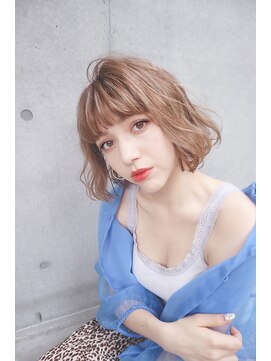 ジーナ セントラル銀座(Zina) ☆Zina☆ハイライト×無造作ウェーブ