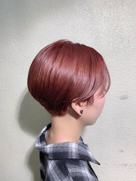 ボアソルテ(Boa Sorte) 柔らかピンクオレンジ×2セクションショート