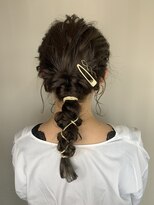 イングスジャパン(ings JAPAN)&nbsp;ヒモarrange/フィッシュボーン/お団子ヘア