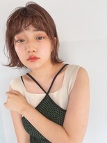 キー(kii)&nbsp;ミディアム外ハネボブ　レイヤーカット