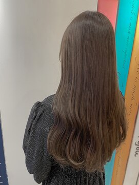 アース オーセンティック 関内店(EARTH Authentic) ナチュラルハイライト×グレージュカラー