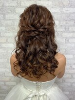 ヘアセット専門店 ナゴミ 渋谷店(nagomi)&nbsp;ゆるふわハーフアップ