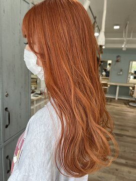 シュシュバイジャガラ 千葉駅北口店(chou chou byJAGARA) オレンジ【chouchou千葉・千葉駅】