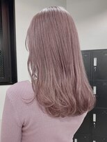 ベレーザシェルト(Beleza scelto)&nbsp;2155外国人風カラーベイビーピンクカシスレッドふんわりカール