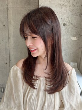 ロンド アンブル 四条烏丸(Lond ambre) 【Lond ambre】五島巨幹 チョコレート/髪質改善/レイヤーカット