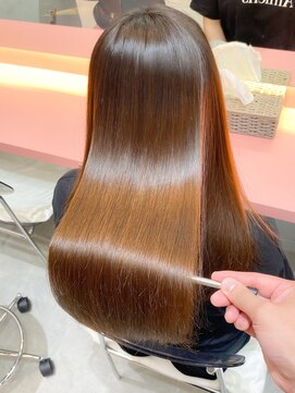 ロンドポレール 北千住(Lond polaire) 髪質改善縮毛矯正×モード×チョコレート