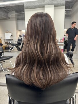 ジルブラン 横浜関内(JIL BLAN) ハイライトバレイヤージュダブルカラーケアプリーチ30代40代