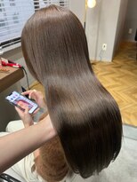 ボタン ハカタ(VOTAN hakata) 【YU_KA】髪質改善HIKARIトリートメント/ブラウンベージュカラー