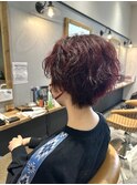 ワインレッドカラー