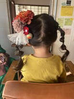 ジイップ パルミー(ZIP palmy)&nbsp;七五三ヘアー