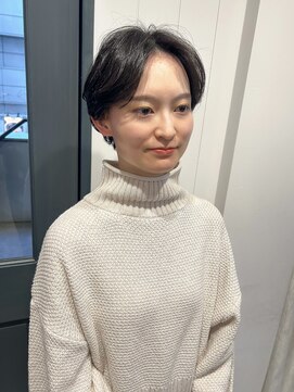 レトン 銀座(leton) ハンサムショート/似合わせカット/美髪/銀座/切りっぱなしボブ