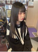 顔周りレイヤーカット×メンテナンスカット