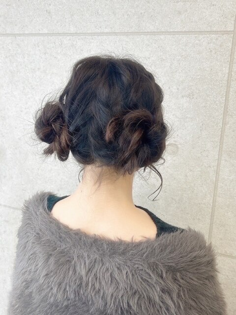 ガーリースタイル/心斎橋/ヘアメ/セットサロン