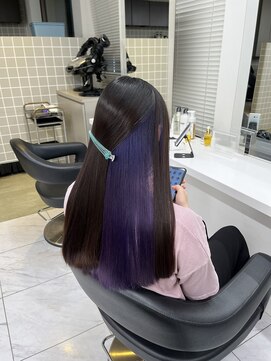 ユナイテッド 横浜(UNITED) インナーカラー/ラベンダー